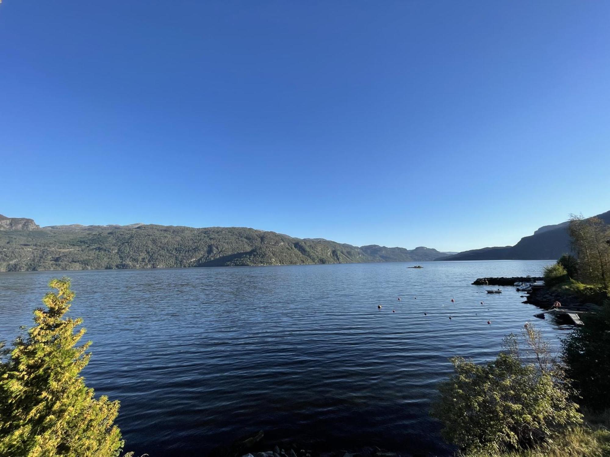 Sauda Fjord Camping Saudasjøen 외부 사진