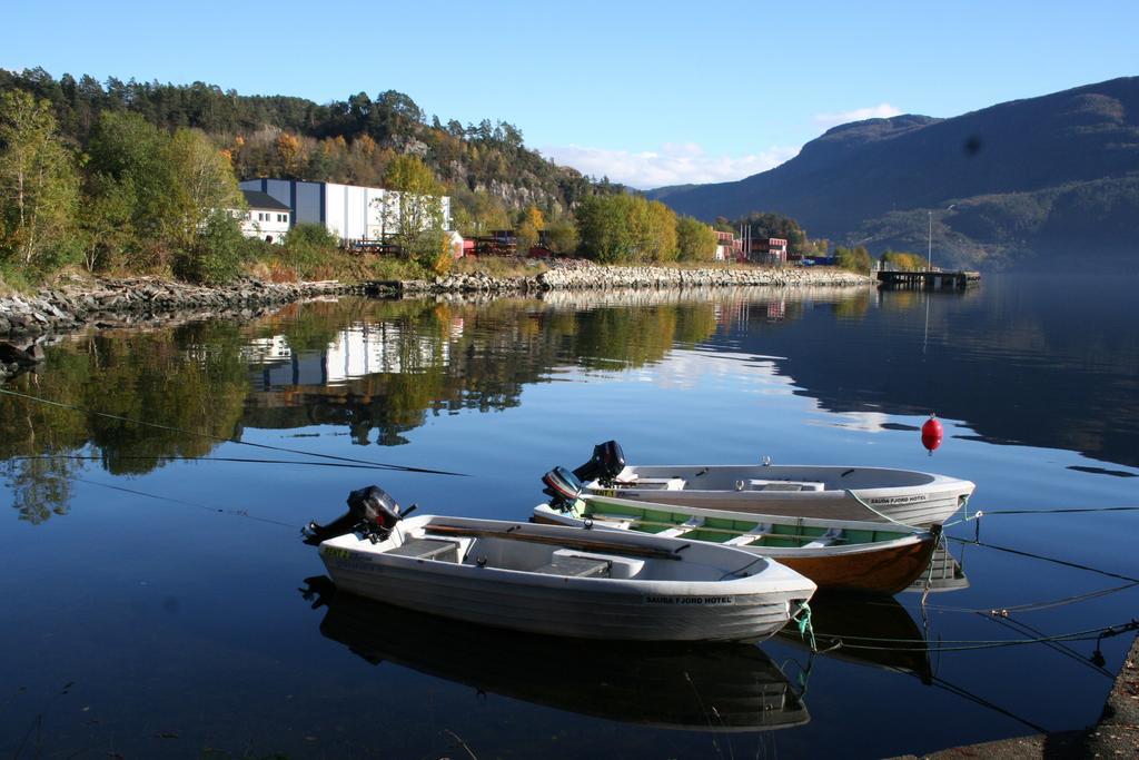 Sauda Fjord Camping Saudasjøen 외부 사진